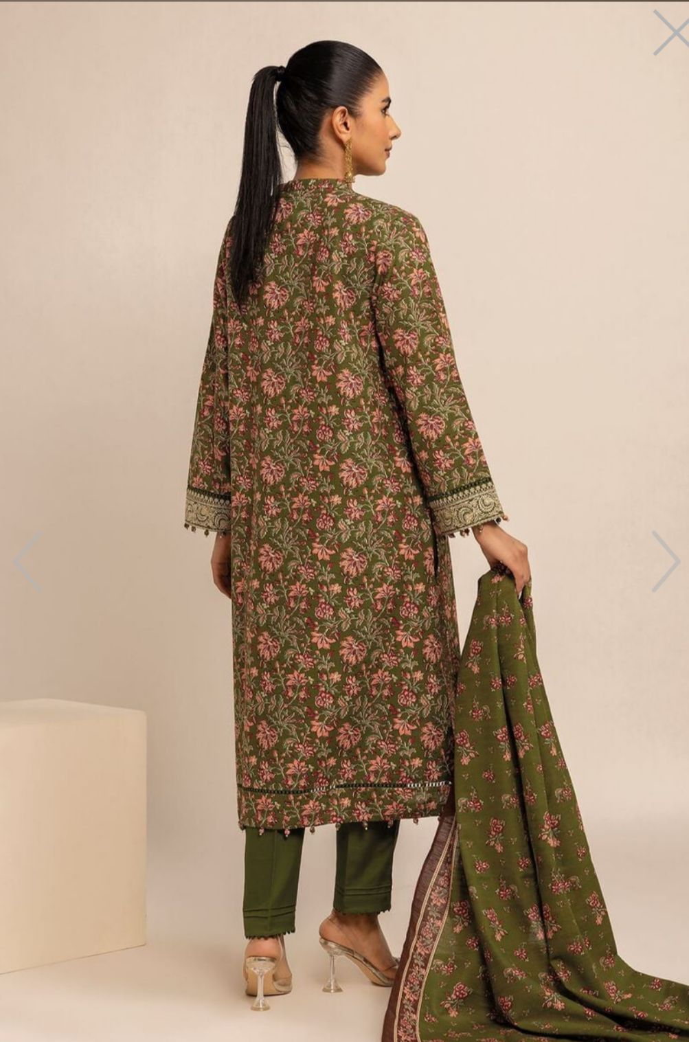 Khaddi Fabric 3 Piece (Winter)