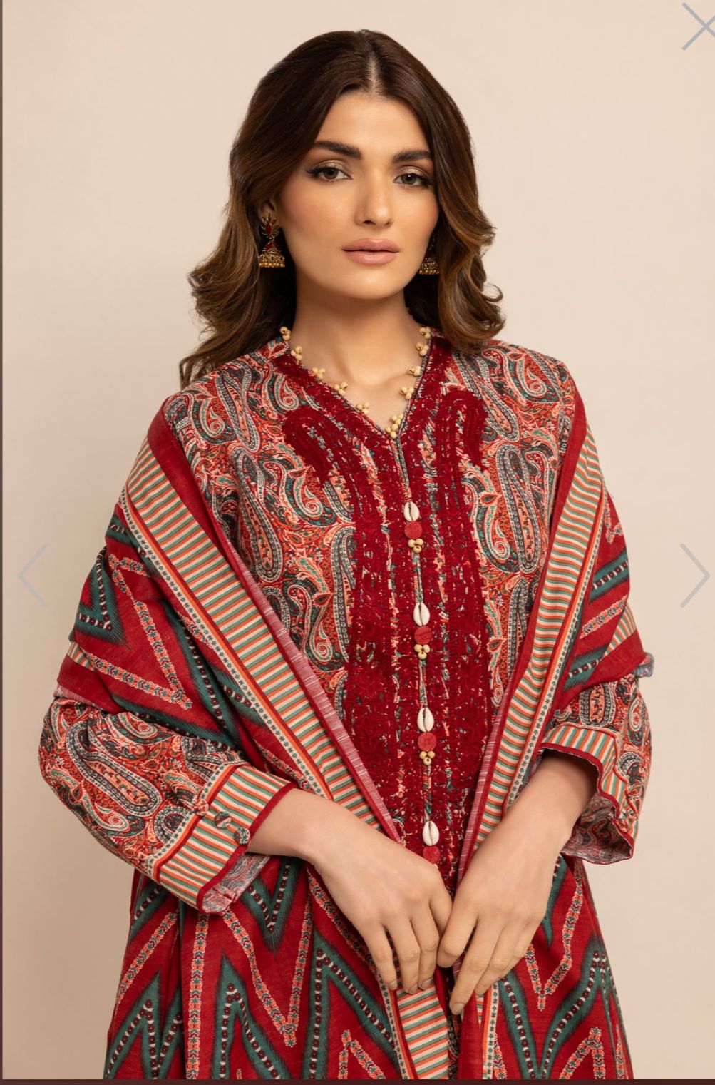 Khaddi Fabric 3 Piece (Winter)