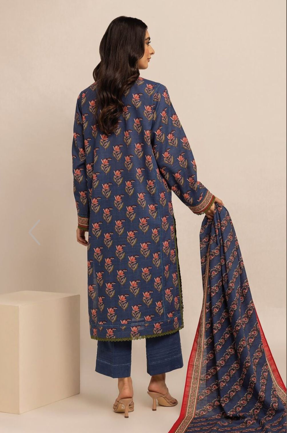 Khaddi Fabric 3 Piece (Winter)